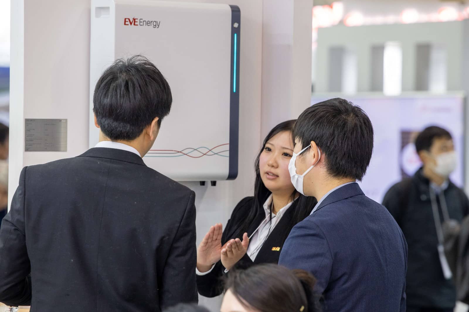Eve Energy Showcases Distributed Energy Storage Solutions at the 2025 Japan International Smart Energy Week
