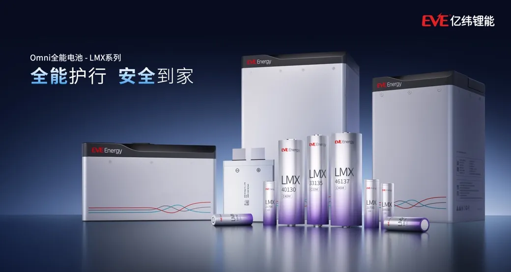 EVE Energy Launches Omni All-Round Light Power Battery LMX Series