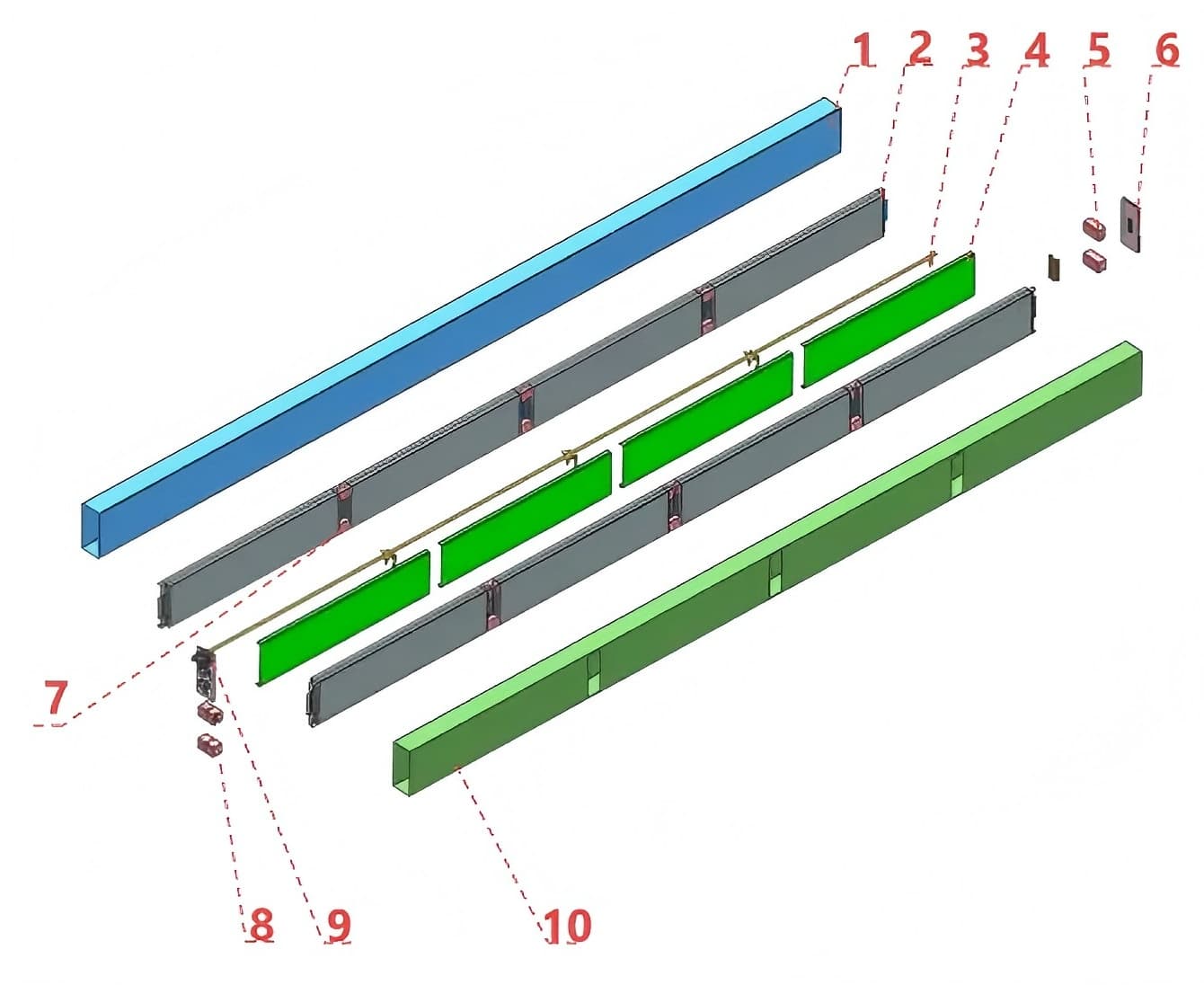Structure of the BYD Blade Battery