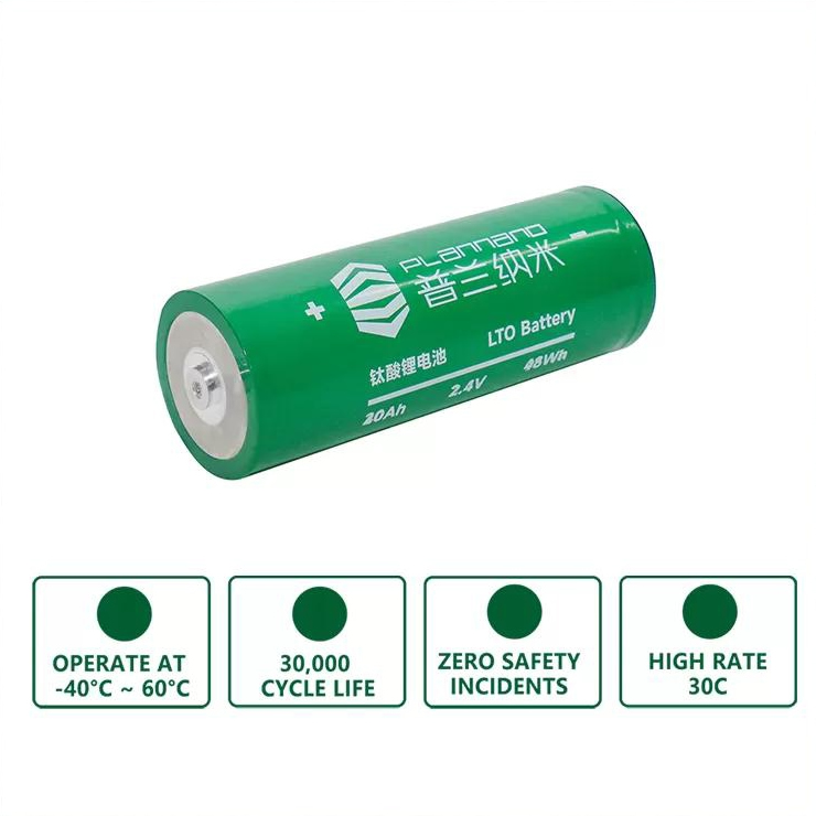 2.4V 20Ah 60100 LTO Cells