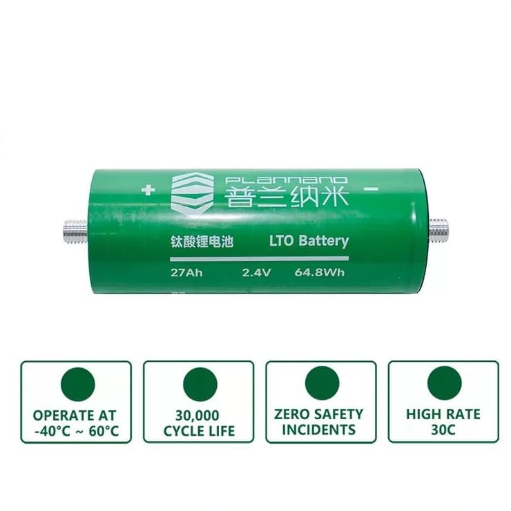 2.4V 27Ah 60138 LTO Cells