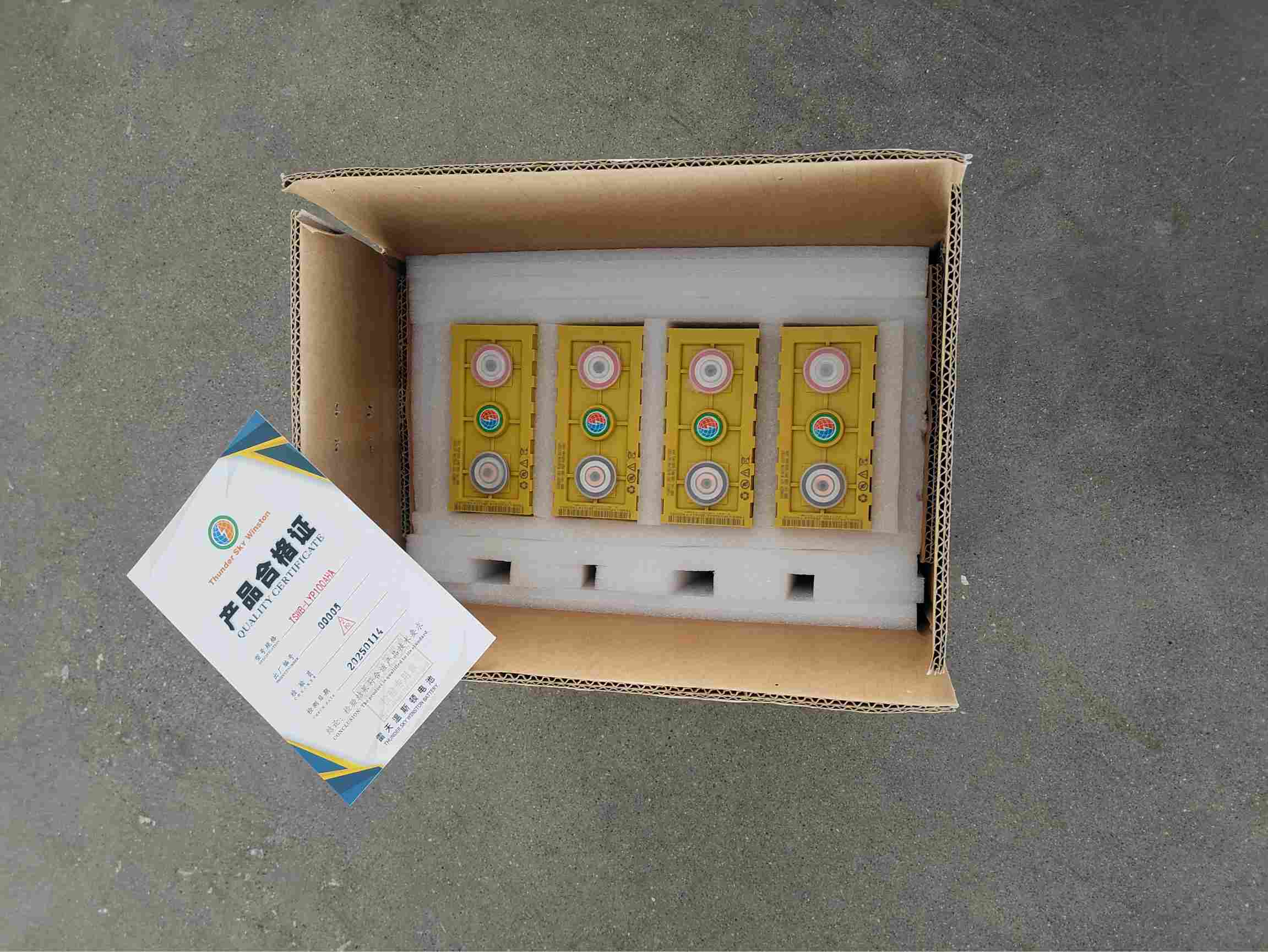 Winston LiFePO4 100Ah Battery to United Arab Emirates