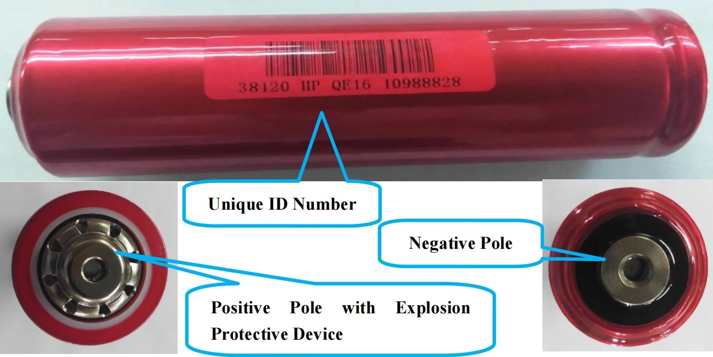 Headway 38120HP LiFePO4 8Ah 3.2V Cell