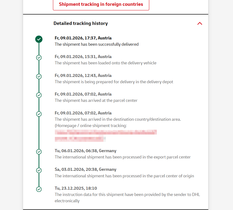 CALB 3.2V 80Ah LiFePO4 batteries to Austria