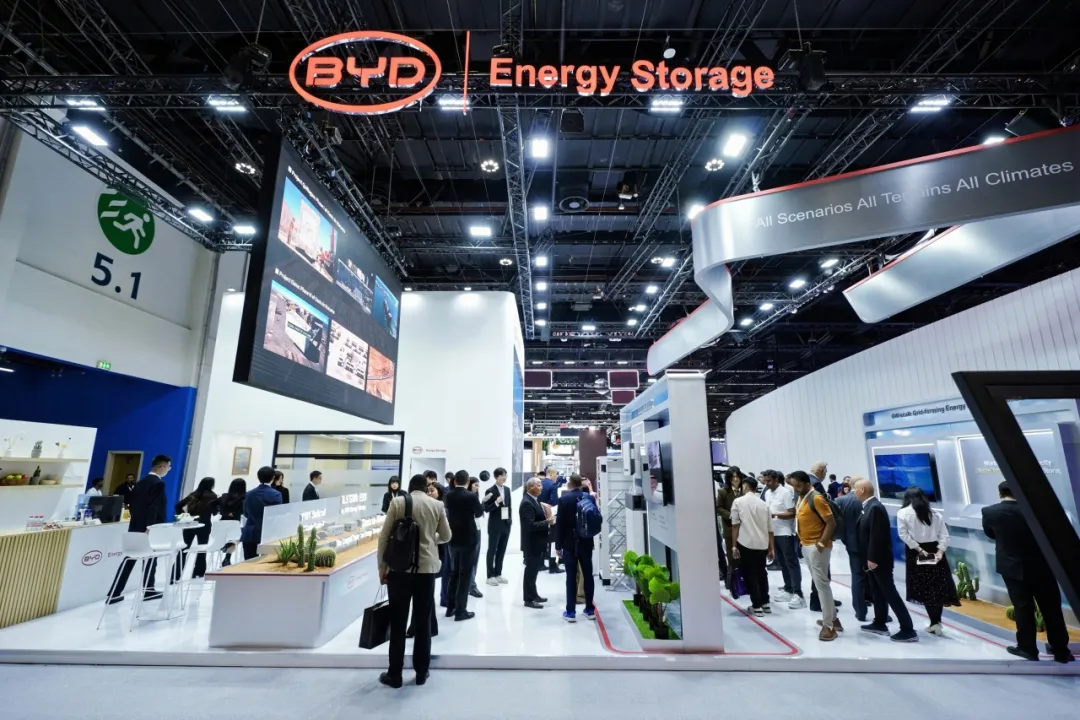 BYD Energy Storage Showcases at the 2026 World Future Energy Summit