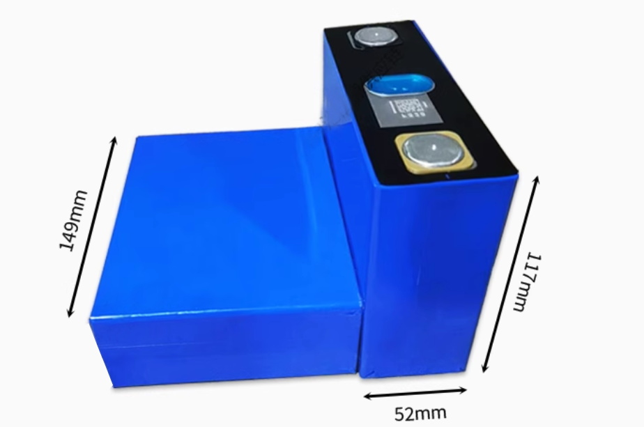dimension of Gotion LiFePO4 3.2V 120Ah Battery Cell