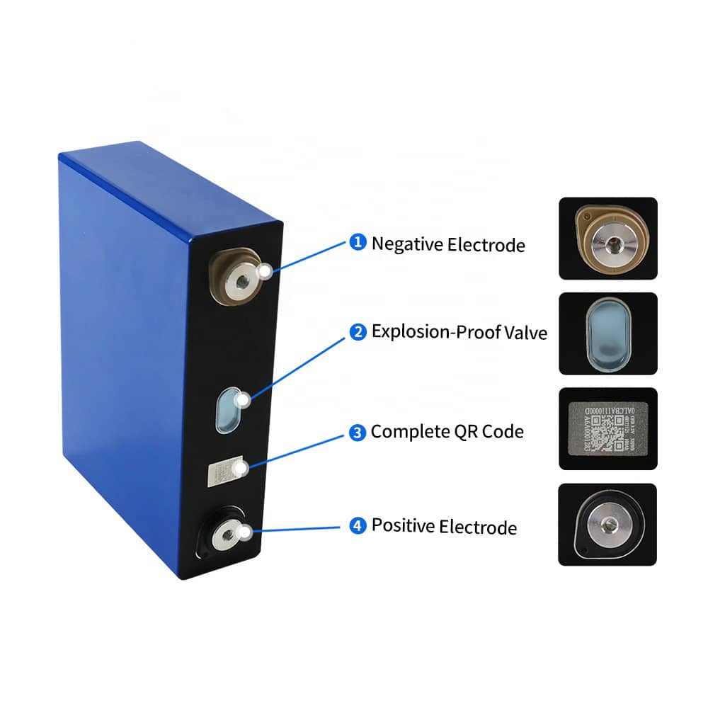 Ganfeng 100Ah 3.2V LiFePO4 Battery Cell Details