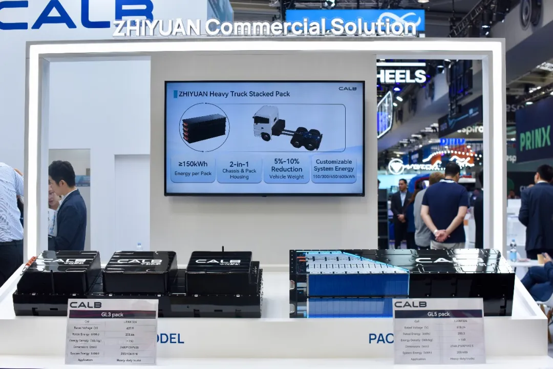 CALB Makes a Strong Appearance at IAA with Its Full Range of Commercial Scenario Solutions