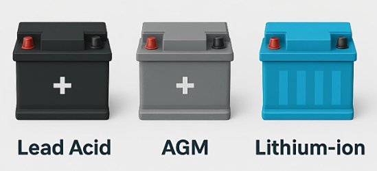 AGM vs Lithium vs Lead-Acid Batteries: Which One Should You Choose?
